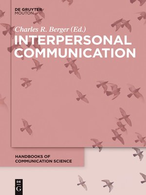 cover image of Interpersonal Communication